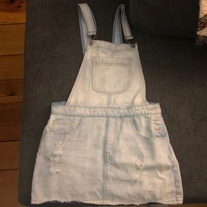 3/$25 Light Blue Forever 21 Overall Dress